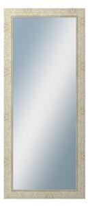 Zrkadlo v rámu Dantik rozmer s rámom 60x140 cm z lišty PRAHA biela (2930)