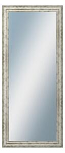 DANTIK - Zrkadlo v rámu, rozmer s rámom 60x140 cm z lišty TRITON široký strieborný (2950)