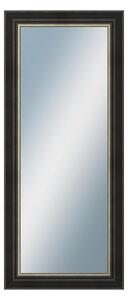 DANTIK - Zrkadlo v rámu, rozmer s rámom 60x140 cm z lišty GREECE čierna (2641)