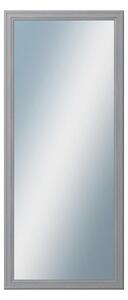 DANTIK - Zrkadlo v rámu, rozmer s rámom 60x140 cm z lišty STEP šedá (3019)