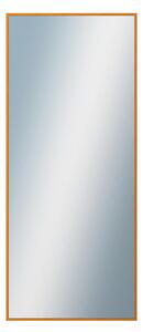DANTIK - Zrkadlo v rámu, rozmer s rámom 60x140 cm z lišty Hliník oranžová (7269217)
