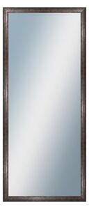 DANTIK - Zrkadlo v rámu, rozmer s rámom 60x140 cm z lišty NEVIS šedá (3053)