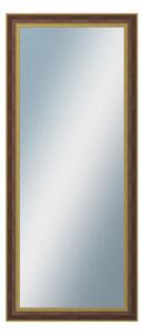 DANTIK - Zrkadlo v rámu, rozmer s rámom 60x140 cm z lišty ZVRATNÁ červenozlatá plast (3069)