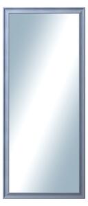 DANTIK - Zrkadlo v rámu, rozmer s rámom 60x140 cm z lišty KOSTELNÍ malá modrá (3166)