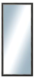 DANTIK - Zrkadlo v rámu, rozmer s rámom 60x140 cm z lišty Anversa čierna AG (3150)