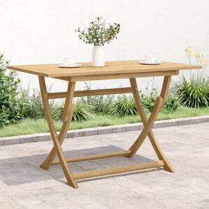 Skladací záhradný stôl 120x70x75 cm akáciový masív