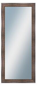 DANTIK - Zrkadlo v rámu, rozmer s rámom 60x140 cm z lišty TRITON široký meď (2951)