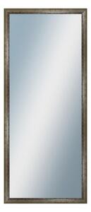 DANTIK - Zrkadlo v rámu, rozmer s rámom 60x140 cm z lišty NEVIS zelená (3054)
