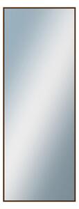 DANTIK - Zrkadlo v rámu, rozmer s rámom 60x160 cm z lišty Hliník hnedá (7269211)