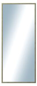 DANTIK - Zrkadlo v rámu, rozmer s rámom 60x140 cm z lišty Y-ka žltá linka (3127)