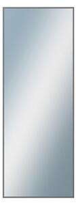 DANTIK - Zrkadlo v rámu, rozmer s rámom 60x160 cm z lišty Hliník šedá drásaná (7269223)