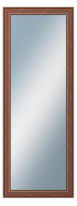 DANTIK - Zrkadlo v rámu, rozmer s rámom 60x160 cm z lišty ANGLIE hnedá (561)