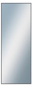 DANTIK - Zrkadlo v rámu, rozmer s rámom 60x160 cm z lišty Hliník čierna (7001021)