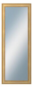 DANTIK - Zrkadlo v rámu, rozmer s rámom 60x160 cm z lišty TOOTH zlatá (2778)