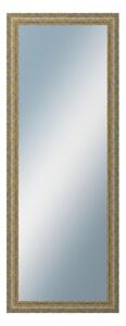 Zrkadlo v rámu Dantik rozmer s rámom 60x160 cm z lišty ZVRATNÁ bielozlatá plast (3067)