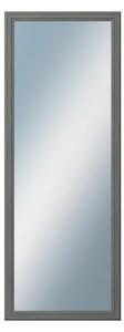 DANTIK - Zrkadlo v rámu, rozmer s rámom 60x160 cm z lišty STEP tmavošedá (3021)