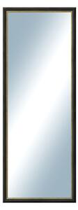 DANTIK - Zrkadlo v rámu, rozmer s rámom 60x160 cm z lišty Anversa čierna Au (3149)