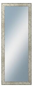 DANTIK - Zrkadlo v rámu, rozmer s rámom 60x160 cm z lišty TRITON široký strieborný (2950)