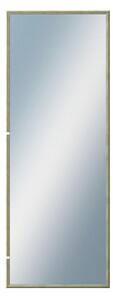 DANTIK - Zrkadlo v rámu, rozmer s rámom 60x160 cm z lišty Y-ka žltá linka (3127)