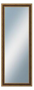 DANTIK - Zrkadlo v rámu, rozmer s rámom 60x160 cm z lišty KLASIK hnedá (3004)