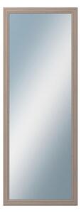 DANTIK - Zrkadlo v rámu, rozmer s rámom 60x160 cm z lišty STEP hnedá (3020)