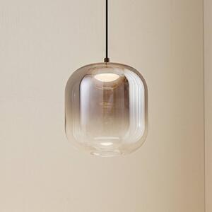 Lucande LED závesné svietidlo Avelina, Ø 14 cm , 1-svetlo. čierna