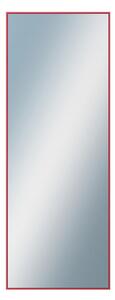DANTIK - Zrkadlo v rámu, rozmer s rámom 60x160 cm z lišty Hliník červená m. (7002244)