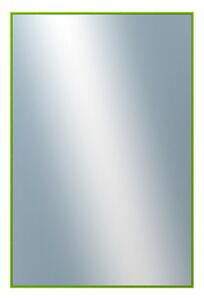 DANTIK - Zrkadlo v rámu, rozmer s rámom 80x160 cm z lišty NIELSEN zelená (7269207)