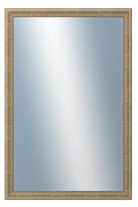 DANTIK - Zrkadlo v rámu, rozmer s rámom 80x160 cm z lišty KŘÍDLO malé zlaté patina (2774)