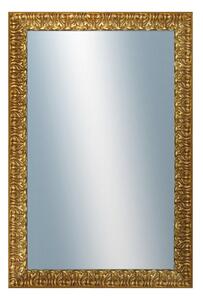 DANTIK - Zrkadlo v rámu, rozmer s rámom 80x160 cm z lišty ZVRATNÁ ozdobná zlatá (2888)