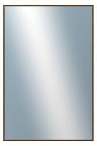 DANTIK - Zrkadlo v rámu, rozmer s rámom 80x160 cm z lišty Hliník hnedá (7269211)