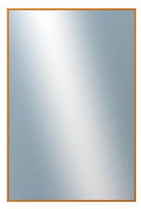 DANTIK - Zrkadlo v rámu, rozmer s rámom 80x160 cm z lišty Hliník oranžová (7269217)