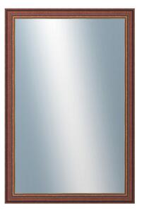 DANTIK - Zrkadlo v rámu, rozmer s rámom 80x160 cm z lišty ANGLIE hnedá Au Linka (612)