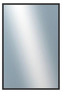 DANTIK - Zrkadlo v rámu, rozmer s rámom 80x160 cm z lišty Hliník čierna (7005021)