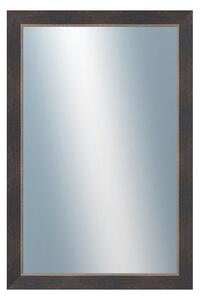 DANTIK - Zrkadlo v rámu, rozmer s rámom 80x160 cm z lišty TOMAS čierna veľká (3031)