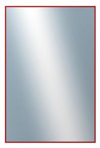DANTIK - Zrkadlo v rámu, rozmer s rámom 60x120 cm z lišty Hliník červená (7269210)