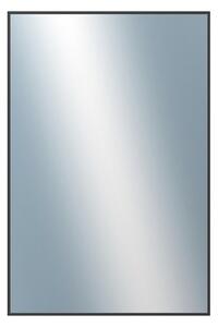 DANTIK - Zrkadlo v rámu, rozmer s rámom 80x160 cm z lišty Hliník čierna (7269021)