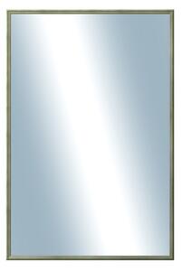 DANTIK - Zrkadlo v rámu, rozmer s rámom 80x160 cm z lišty Y-ka zelená linka (3126)