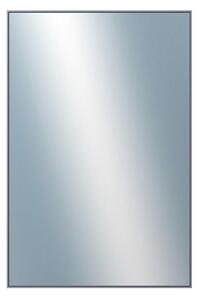 DANTIK - Zrkadlo v rámu, rozmer s rámom 60x120 cm z lišty Hliník platina (7002019)