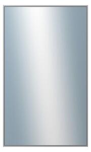 DANTIK - Zrkadlo v rámu, rozmer s rámom 60x100 cm z lišty Hliník šedá (7269006)