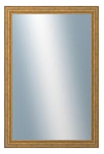 DANTIK - Zrkadlo v rámu, rozmer s rámom 80x160 cm z lišty HRAD zlatá patina (2822)
