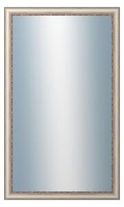 DANTIK - Zrkadlo v rámu, rozmer s rámom 60x100 cm z lišty PROVENCE biela (2652)