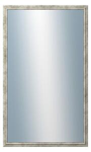 DANTIK - Zrkadlo v rámu, rozmer s rámom 60x100 cm z lišty TRITON strieborná (2143)