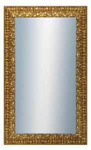 DANTIK - Zrkadlo v rámu, rozmer s rámom 60x100 cm z lišty ZVRATNÁ ozdobná zlatá (2888)