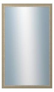 DANTIK - Zrkadlo v rámu, rozmer s rámom 60x100 cm z lišty LYON strieborná (2704)