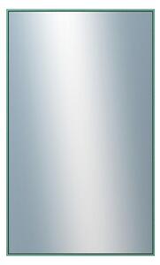 DANTIK - Zrkadlo v rámu, rozmer s rámom 60x100 cm z lišty Hliník zelená m. (7002246)