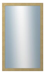 DANTIK - Zrkadlo v rámu, rozmer s rámom 60x100 cm z lišty ANDRÉ veľká starostrieborná (3156)