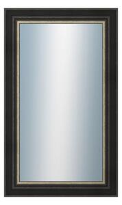 DANTIK - Zrkadlo v rámu, rozmer s rámom 60x100 cm z lišty GREECE čierna (2641)