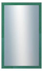 DANTIK - Zrkadlo v rámu, rozmer s rámom 60x100 cm z lišty RETRO zelená (2535)