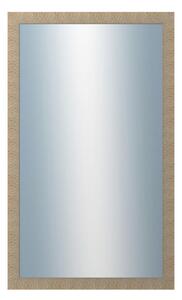 DANTIK - Zrkadlo v rámu, rozmer s rámom 60x100 cm z lišty Golf Champagne (2490)